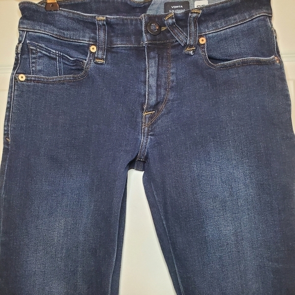 Volcom Vorta Slim Straight Jeans Sz 28 - Picture 2 of 9